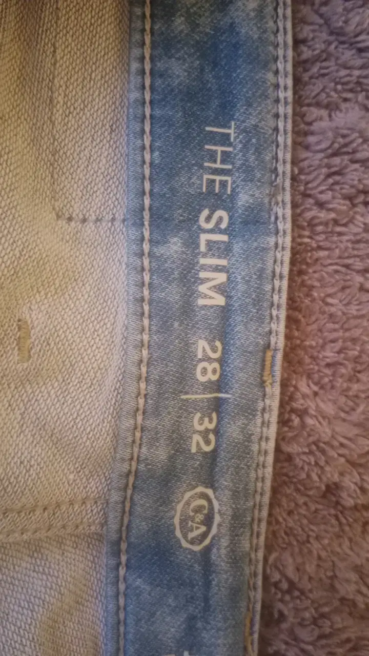 Jeans Slim Fit Grises Talla 28/32 - 2