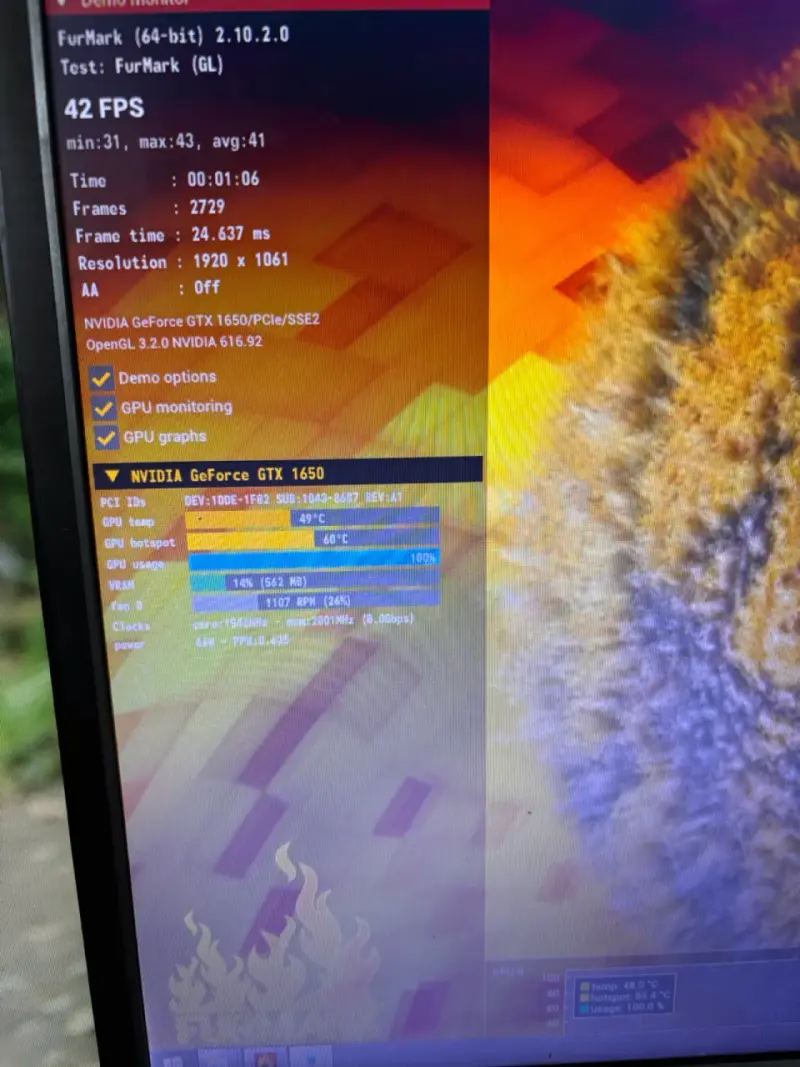 Tarjeta GTX 1650 con doble ventilador - 5