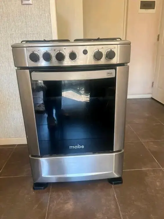 Cocina a gas Mabe 4 quemadores en buen estado - 4