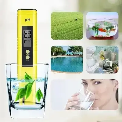 Medidor de pH digital portátil amarillo - miniatura 2