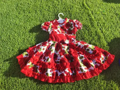 Vestido huasita  infantil - miniatura 1