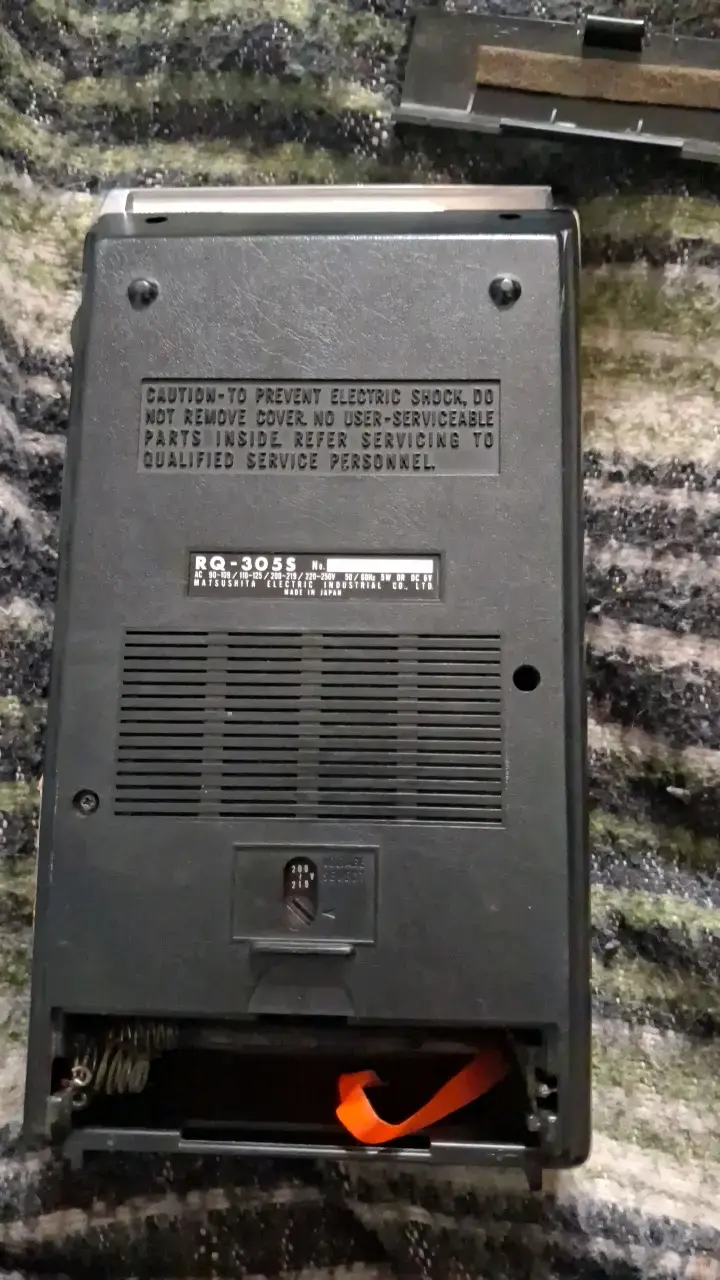 Grabadora de cassette vintage National Panasonic - 4