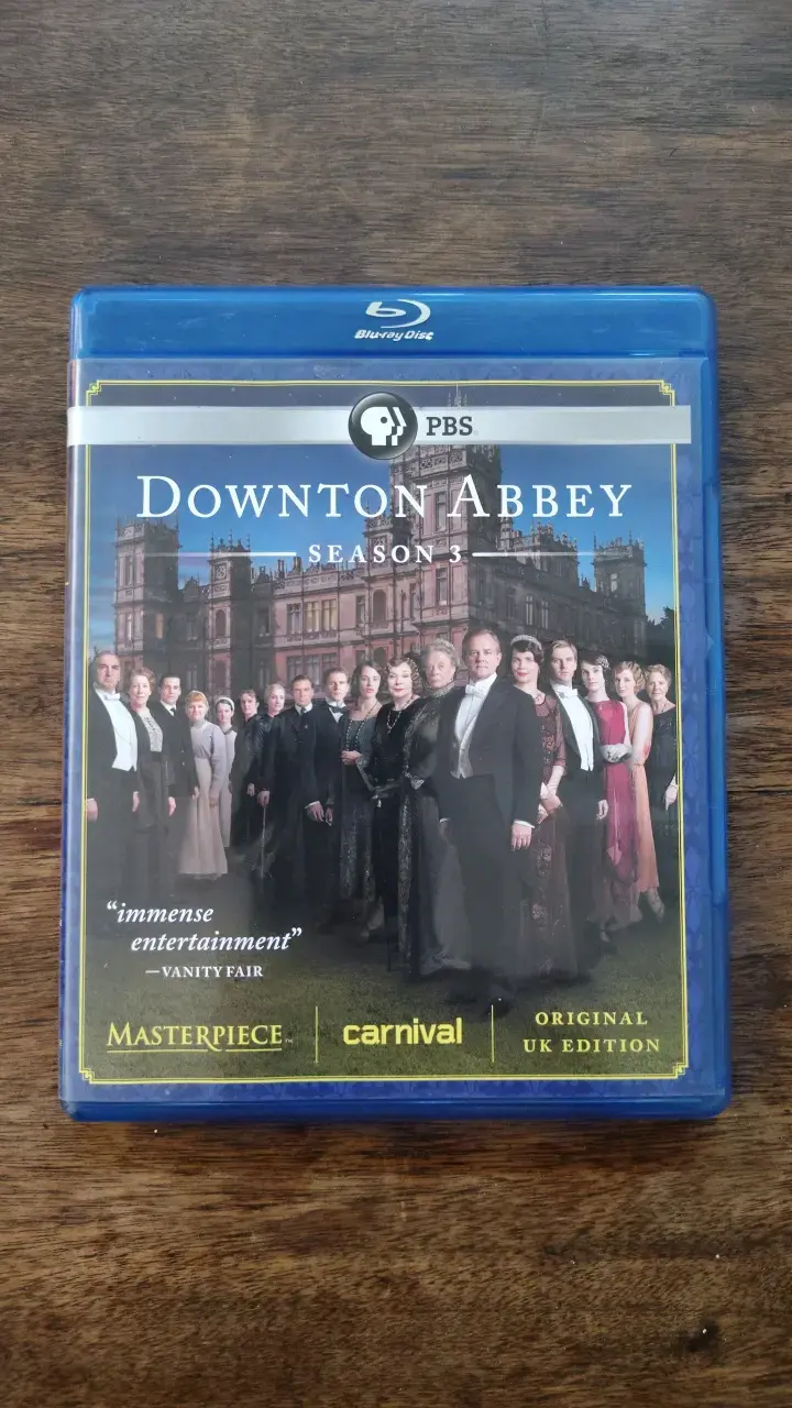 Blu-ray Downton Abbey Temporada 3 Original