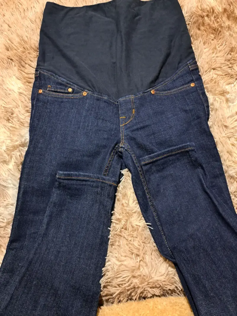 Jeans maternales talla xs, precio por c/u - 4