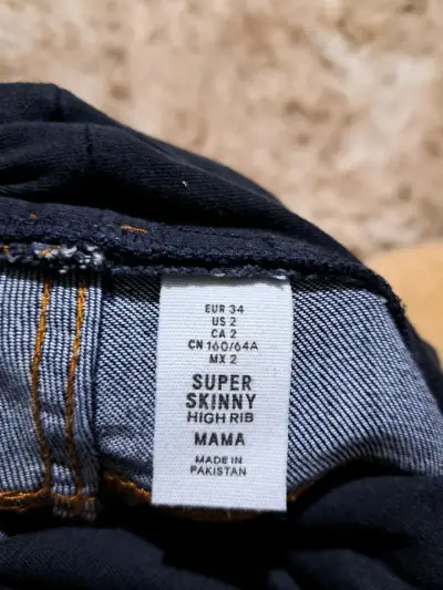 Jeans maternales talla xs, precio por c/u - miniatura 6