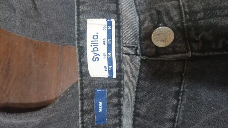 Jeans negros desgastados Sybilla para mujer - 2