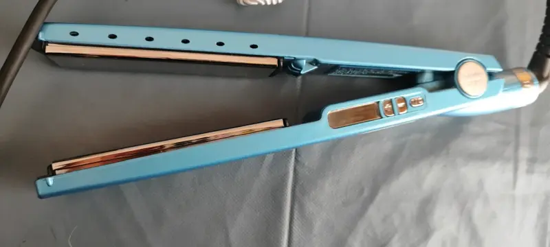Plancha de Pelo Nano Titanium BaBylissPRO Azul - 3