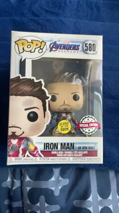 Funko Pop Iron Man Edición Especial Brilla - miniatura 1