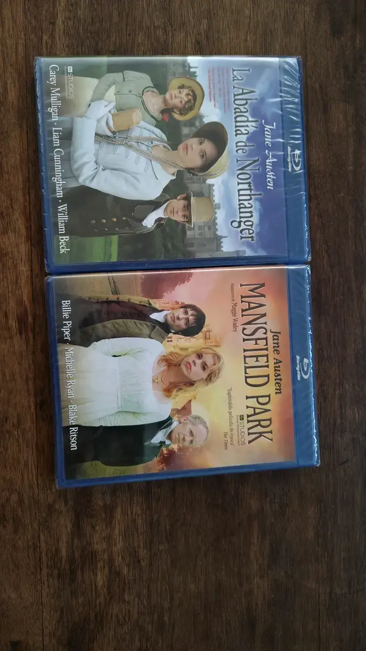 Pack de Blu-rays Jane Austen: La Abadía de Northanger y Mansfield Park