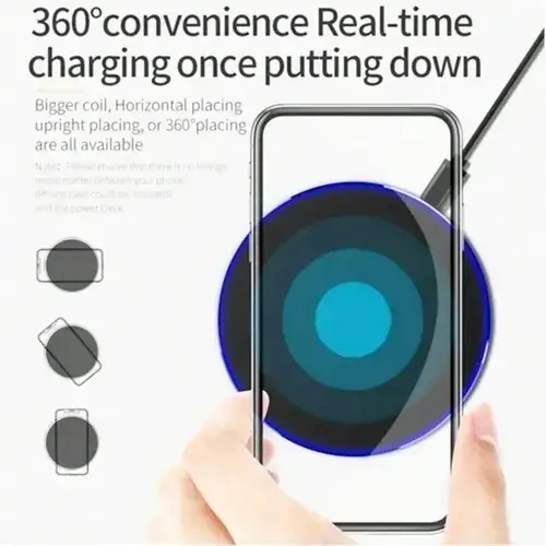 Cargador Inalámbrico Rápido para Smartphones - 2