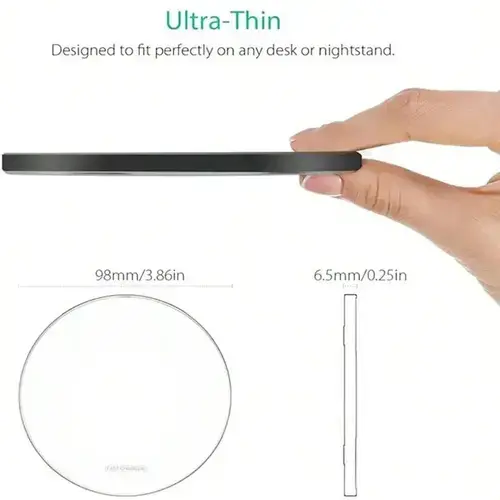 Cargador Inalámbrico Rápido para Smartphones - 3