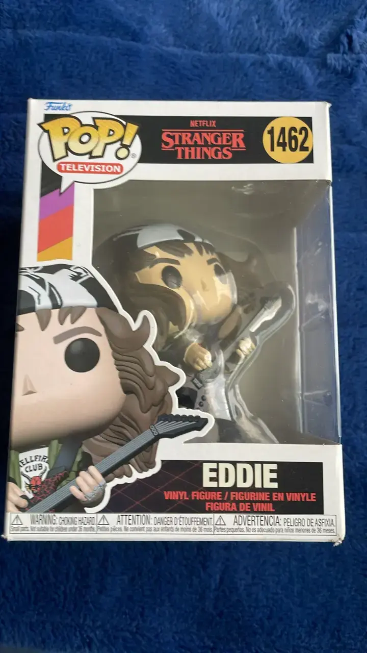 Figura Funko Pop Eddie Stranger Things - 1