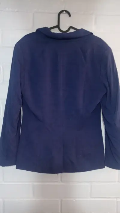 Blazer azul marino H&M para mujer - miniatura 2