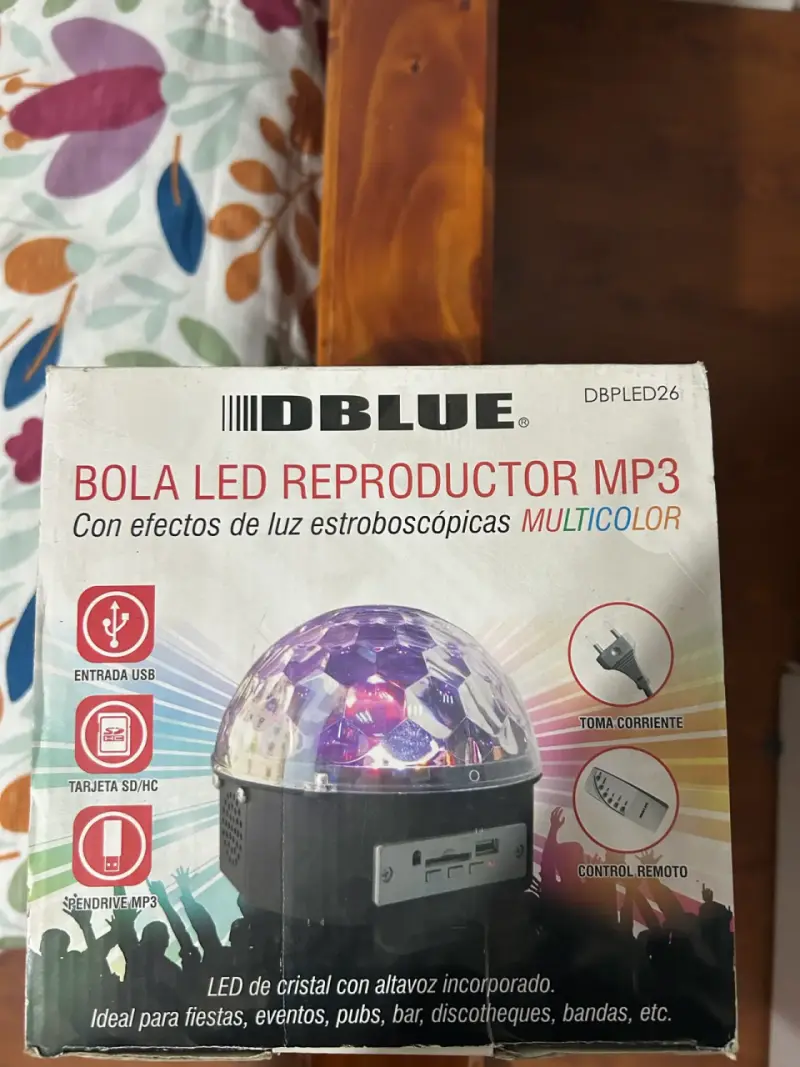 Luz de fiesta LED con control remoto - 5
