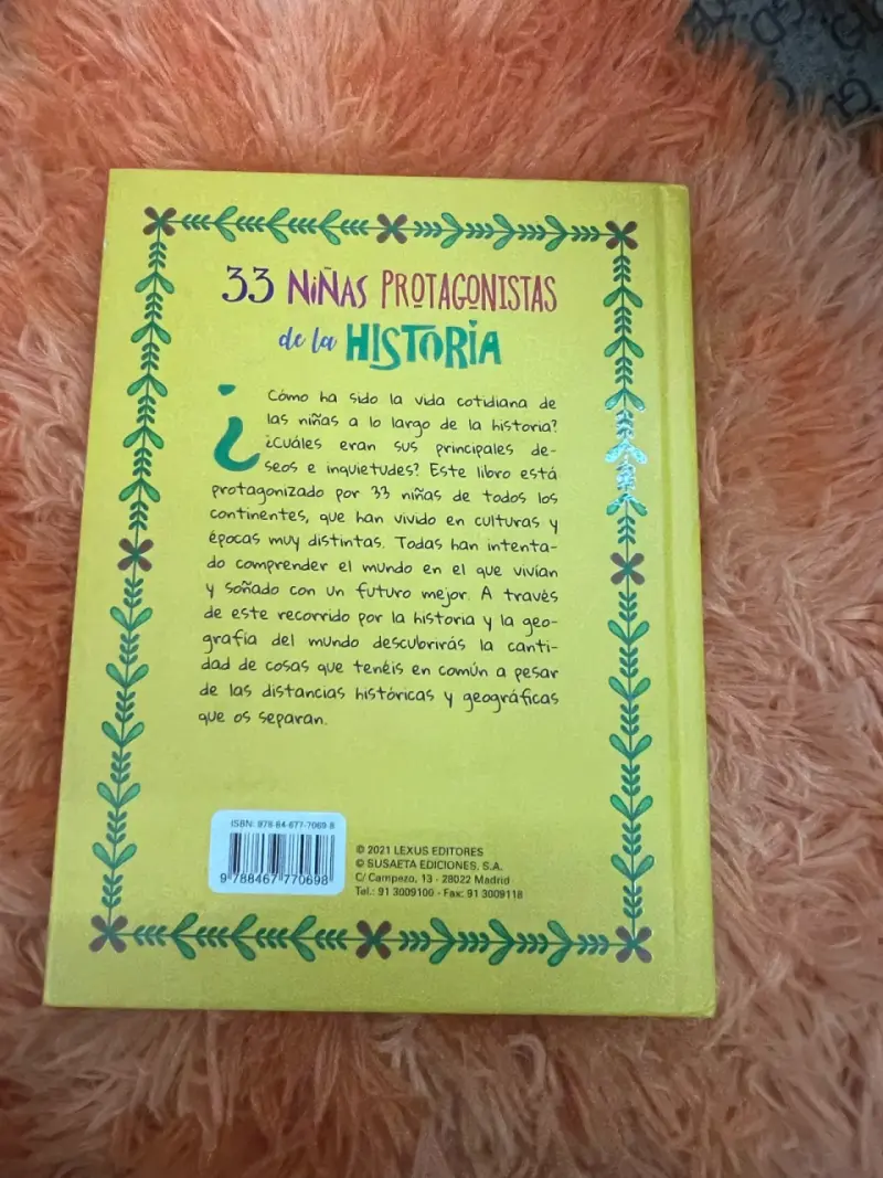 Libro '33 Niñas Protagonistas de la Historia' Lexus - 2