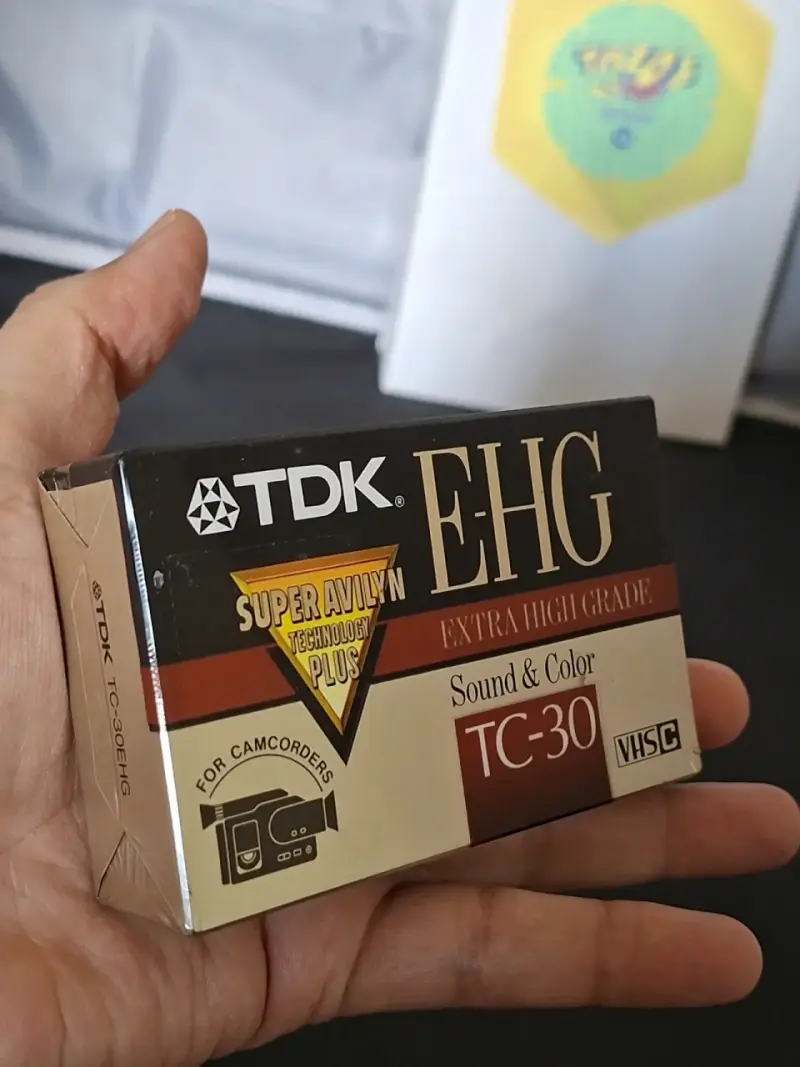 Cinta VHS-C TDK EHG TC-30 para videocámaras - 2