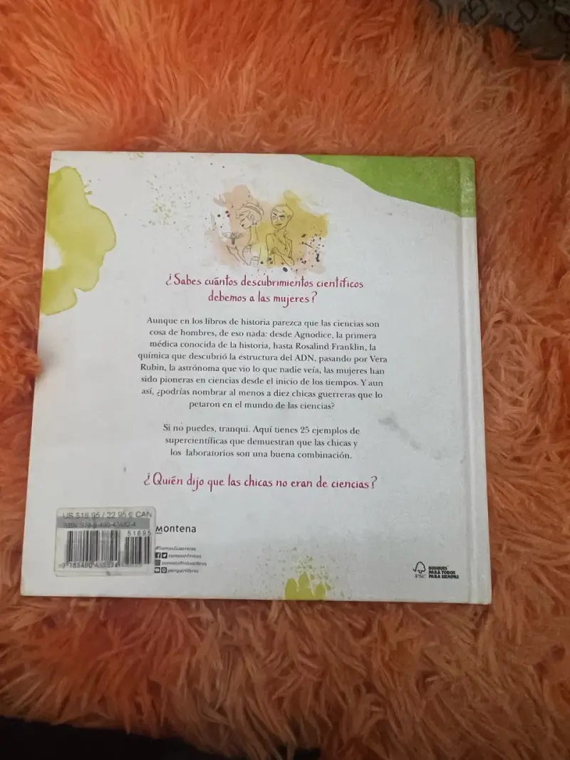 Libro Las Chicas Son de Ciencias Montena - 2