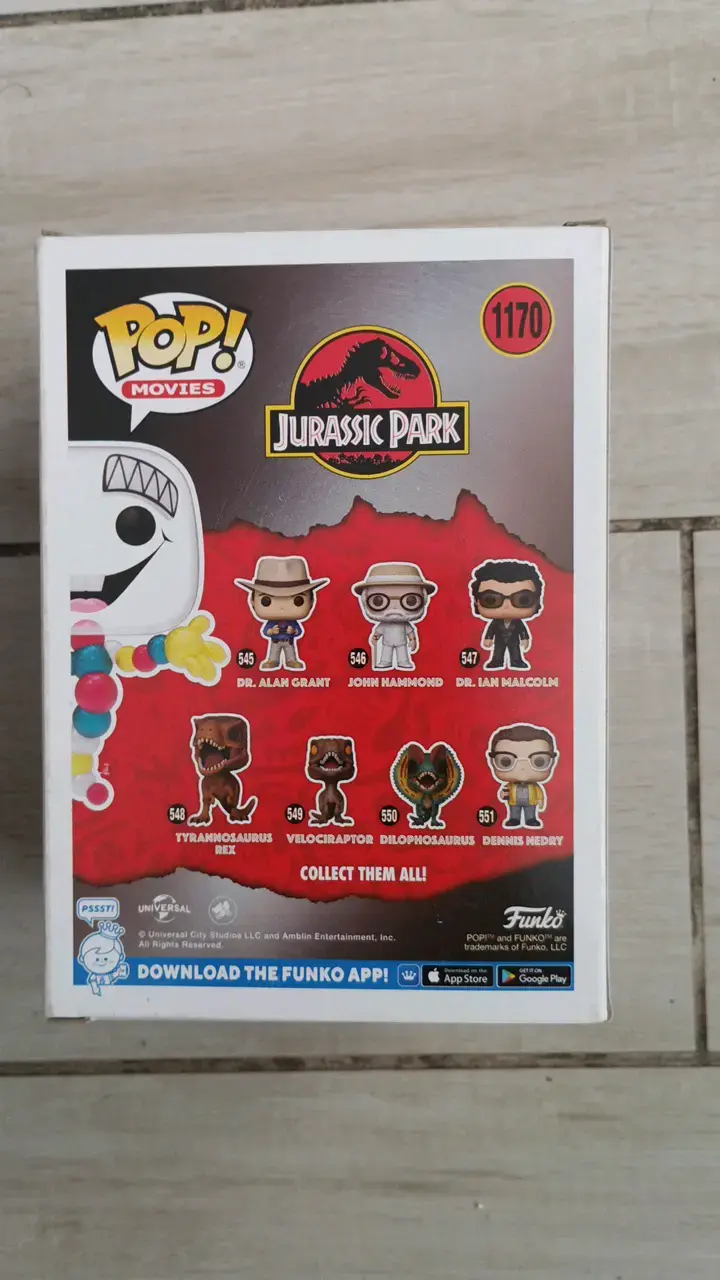 Funko Pop Mr. DNA Jurassic Park Edición Especial - 2