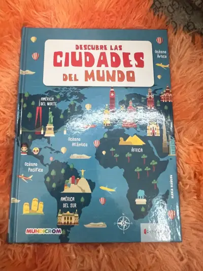 Libro Infantil Descubre Las Ciudades Del Mundo - miniatura 1