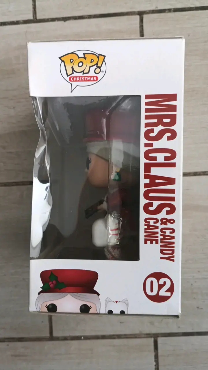 Figura Funko Pop Mrs. Claus & Candy Cane - 2