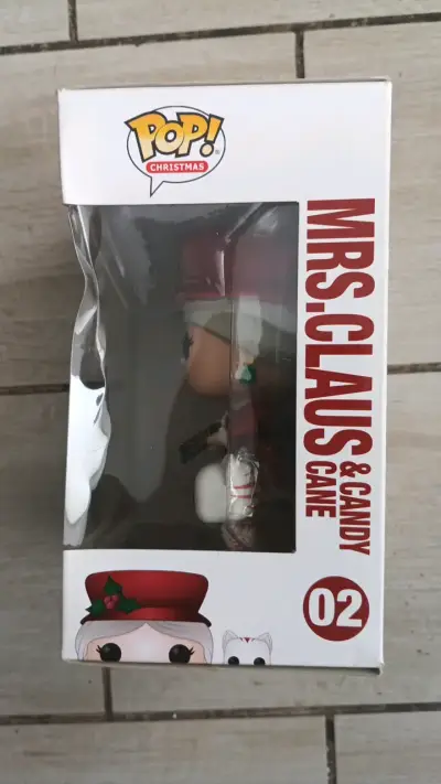 Figura Funko Pop Mrs. Claus & Candy Cane - miniatura 2