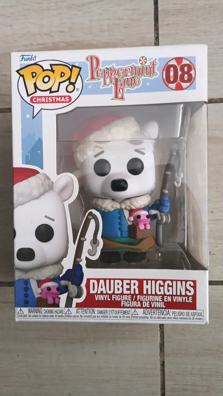 Figura Funko Pop Dauber Higgins Navidad - 1