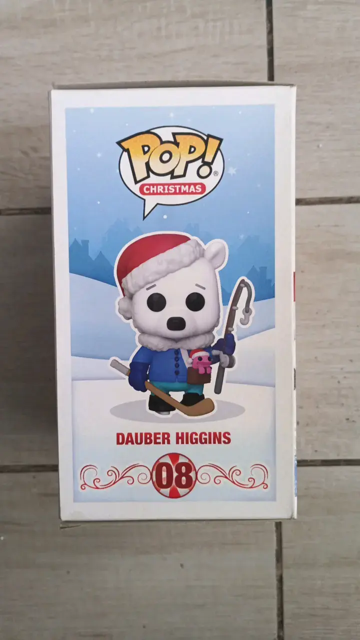 Figura Funko Pop Dauber Higgins Navidad - 2