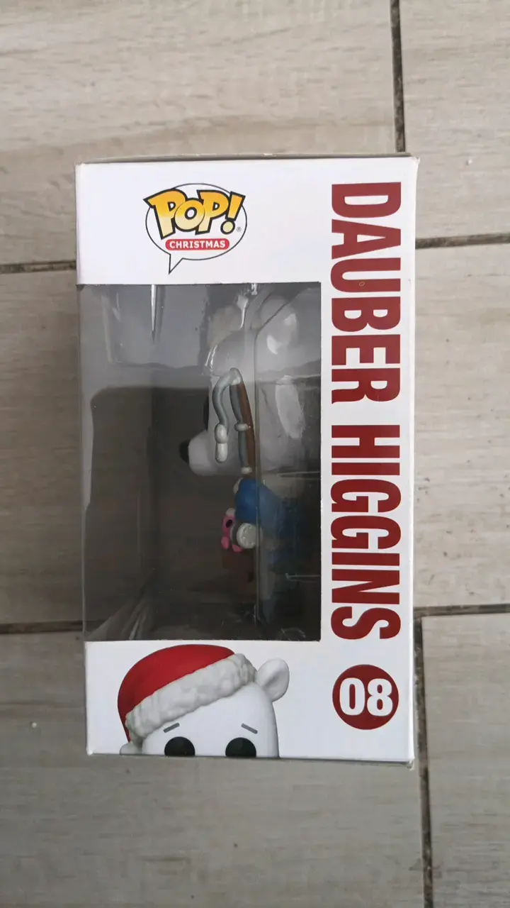 Figura Funko Pop Dauber Higgins Navidad - 3