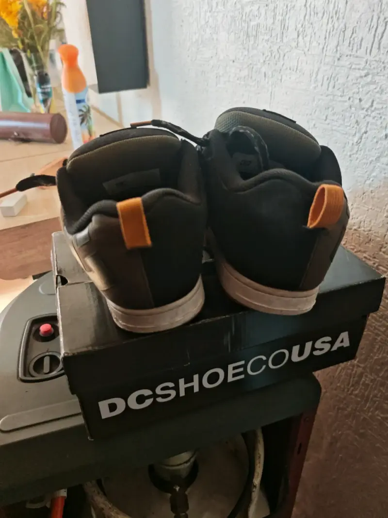 Zapatillas negras DC Shoes para hombre - 1