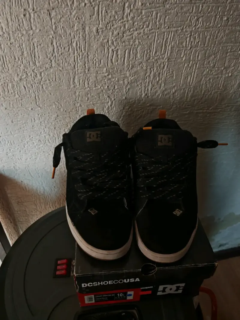 Zapatillas negras DC Shoes para hombre - 5