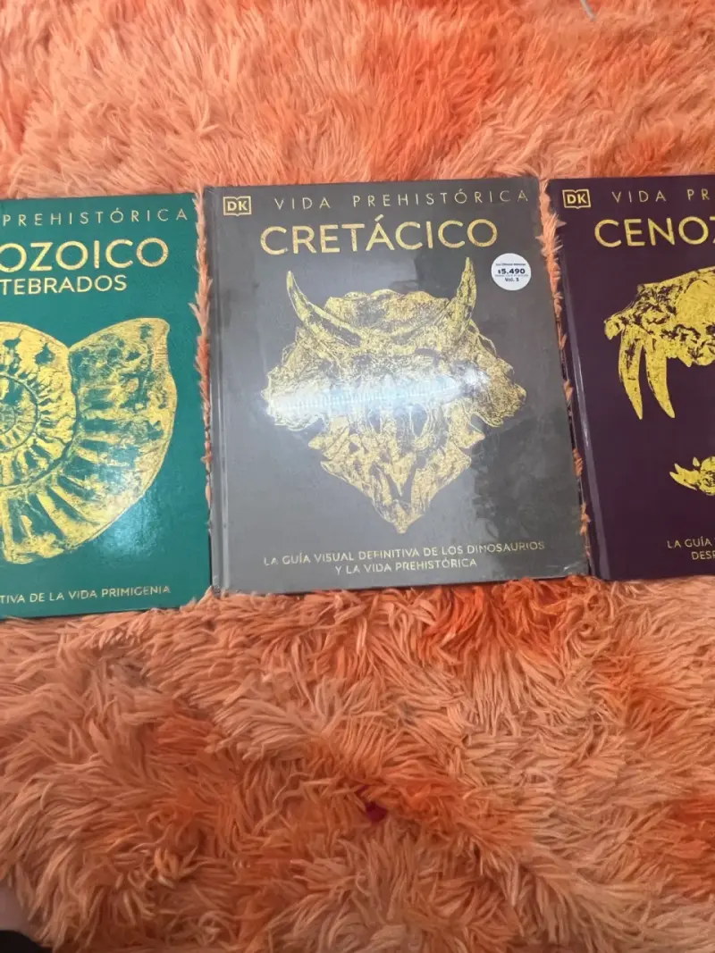 Colección de libros Vida Prehistórica DK - 1