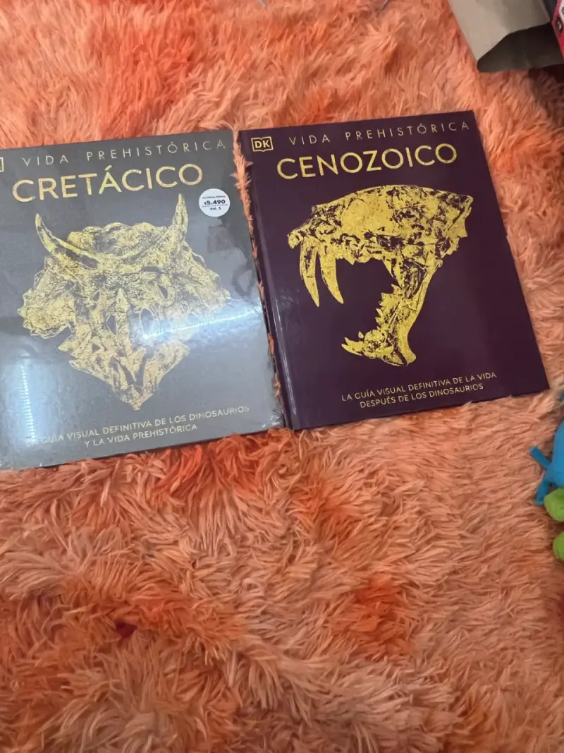 Colección de libros Vida Prehistórica DK - 3