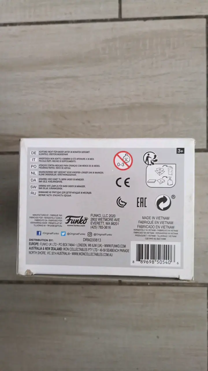 Figura Funko Pop Tusky Ledger de Navidad - 4
