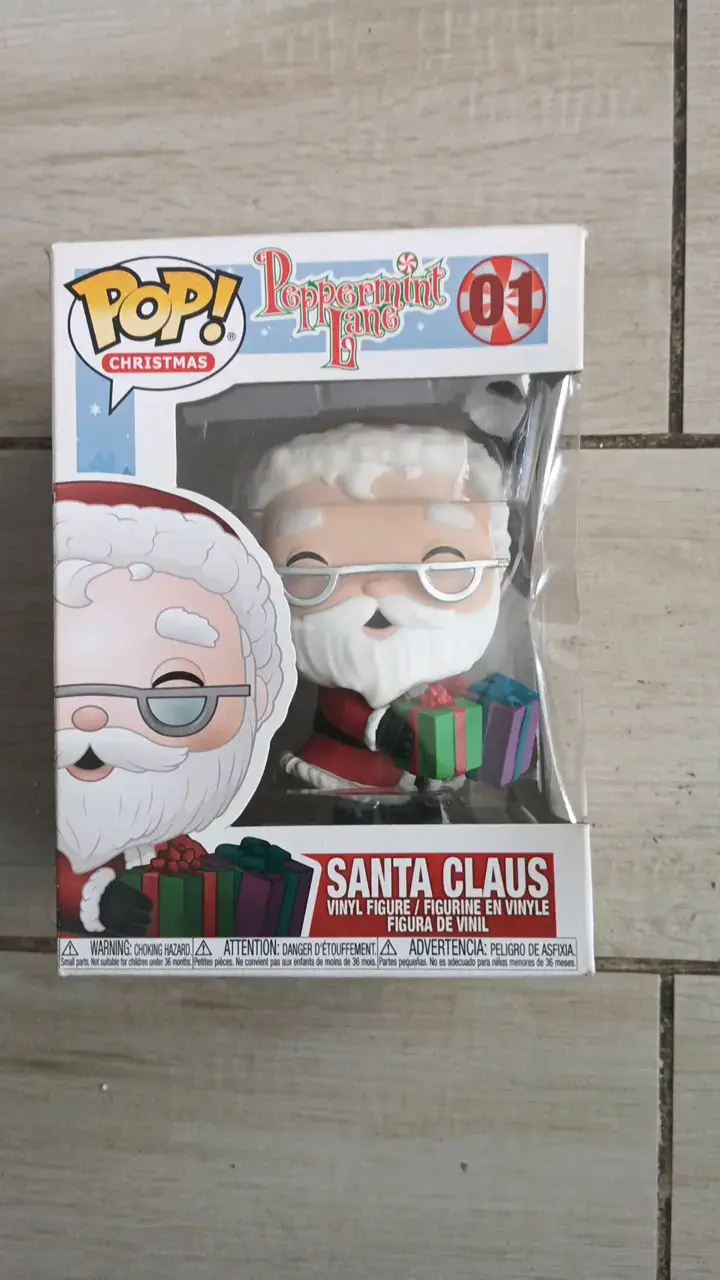 Figura Funko Pop Santa Claus Peppermint Lane - 1
