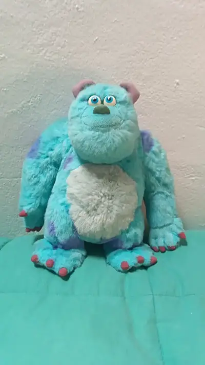 Peluche de Sulley de Monsters Inc en buen estado - miniatura 1
