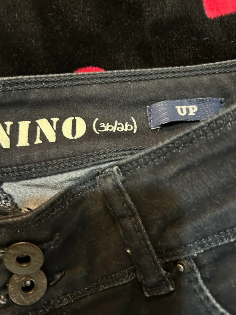 Jeans pitillo levantadores americanino talla 36 - 3