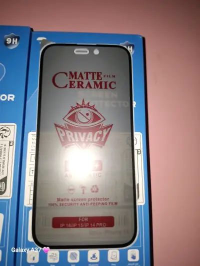 Protector de Pantalla Mate Cerámico para iPhone ✨ - miniatura 3