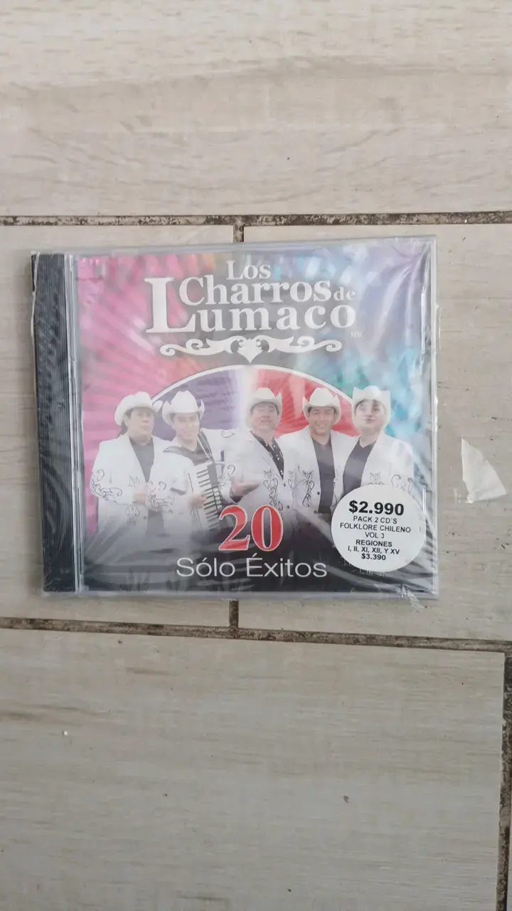 CD Los Charros de Lumaco 20 Solo Éxitos - 1