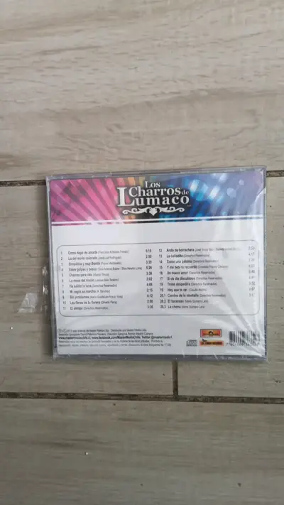 CD Los Charros de Lumaco 20 Solo Éxitos - miniatura 2
