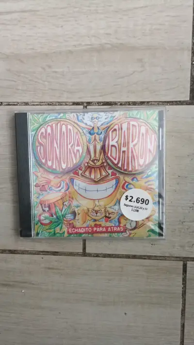 CD Sonora Barón Echadito Para Atrás - miniatura 1