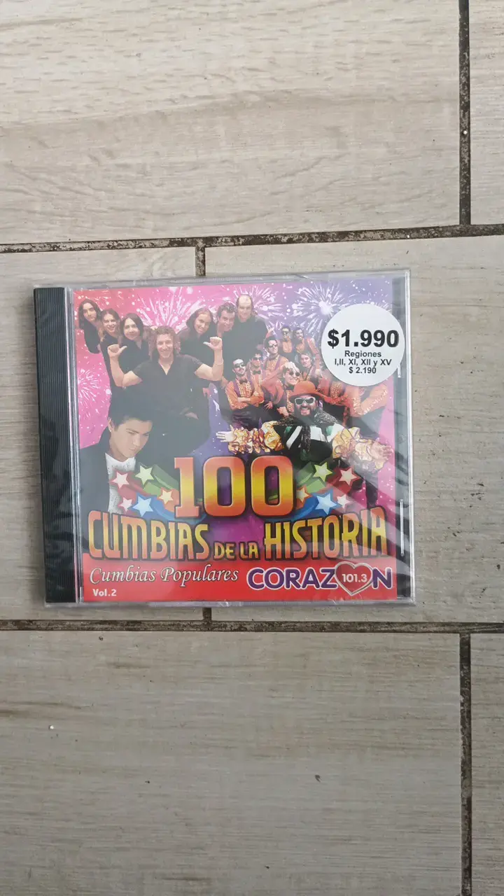CD 100 Cumbias de la Historia Vol. 2 - 1