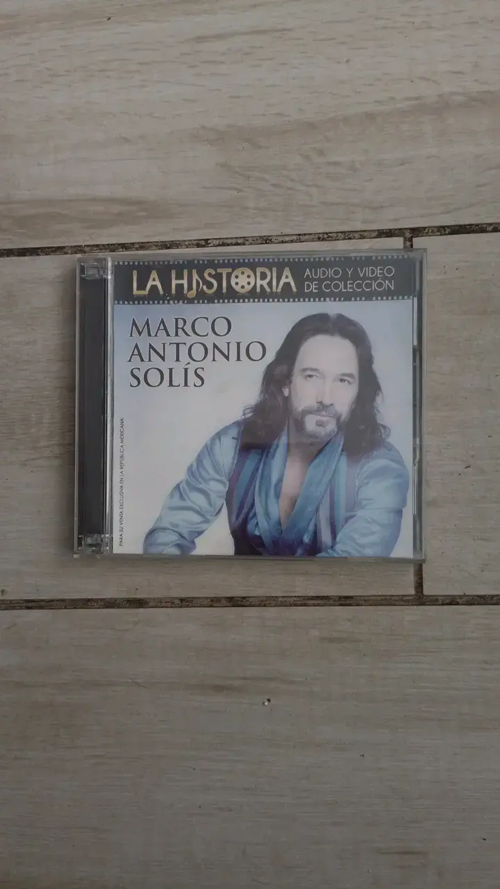 CD y DVD La Historia Marco Antonio Solís - 1