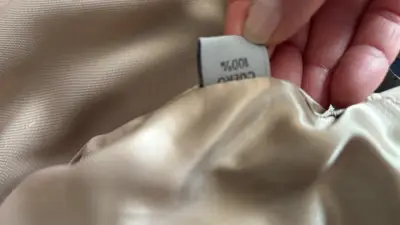 Chaqueta Beige Patricia Barrera Diseño Exclusivo - miniatura 5