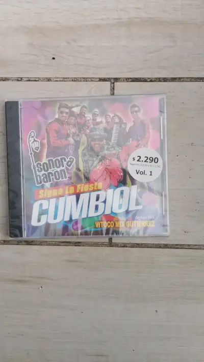 CD Sonora Baron Sigue La Fiesta Cumbion Vol. 1 - miniatura 1