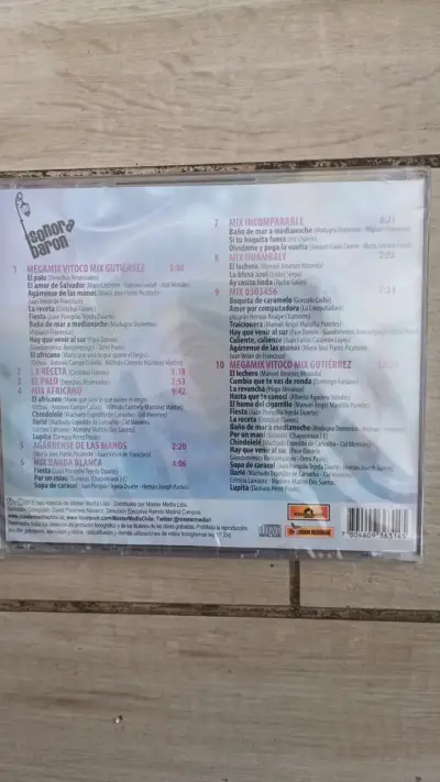 CD Sonora Baron Sigue La Fiesta Cumbion Vol. 1 - miniatura 2