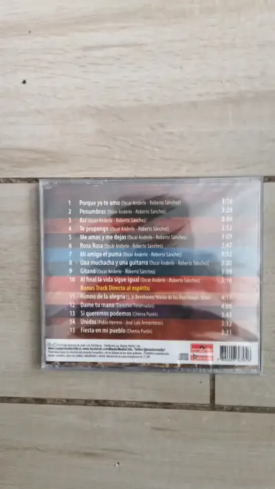 CD Mi Amigo El Puma de José Luis Rodríguez - miniatura 2