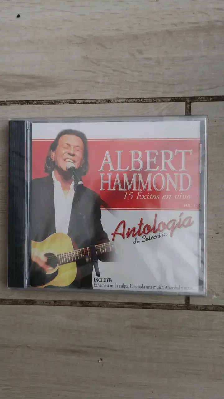 CD Albert Hammond 15 Éxitos en Vivo - 1