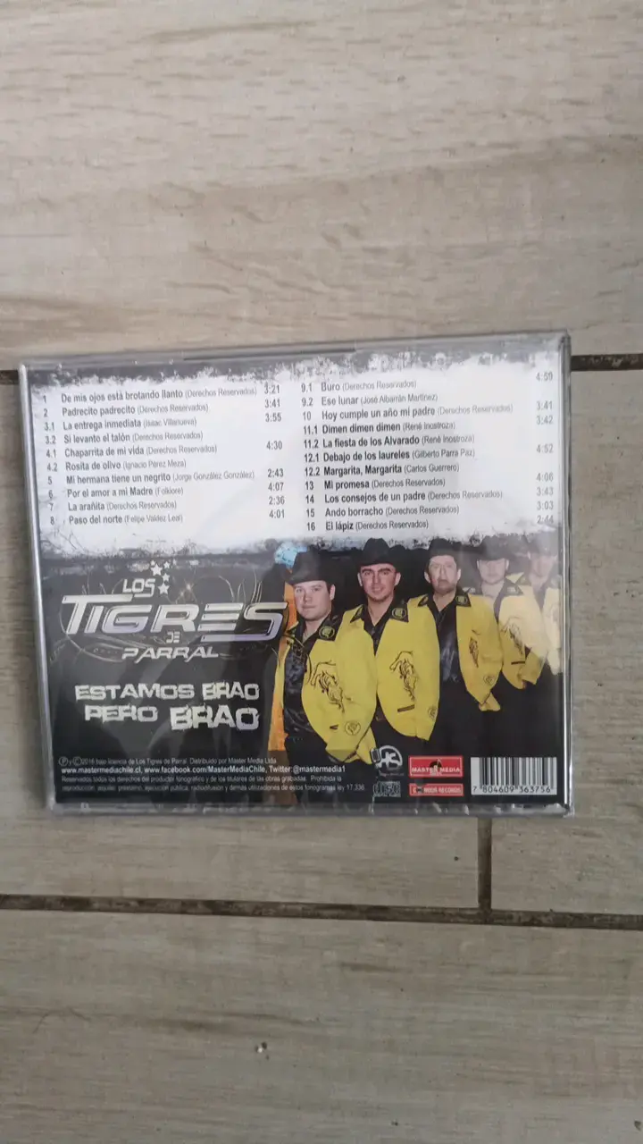 CD Los Tigres de Parral Estamos Bravos - 2