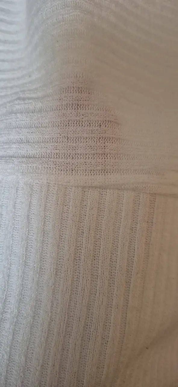 Suéter de mujer bicolor gris y blanco - 3