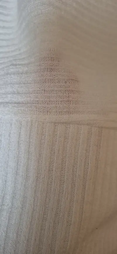 Suéter de mujer bicolor gris y blanco - miniatura 3